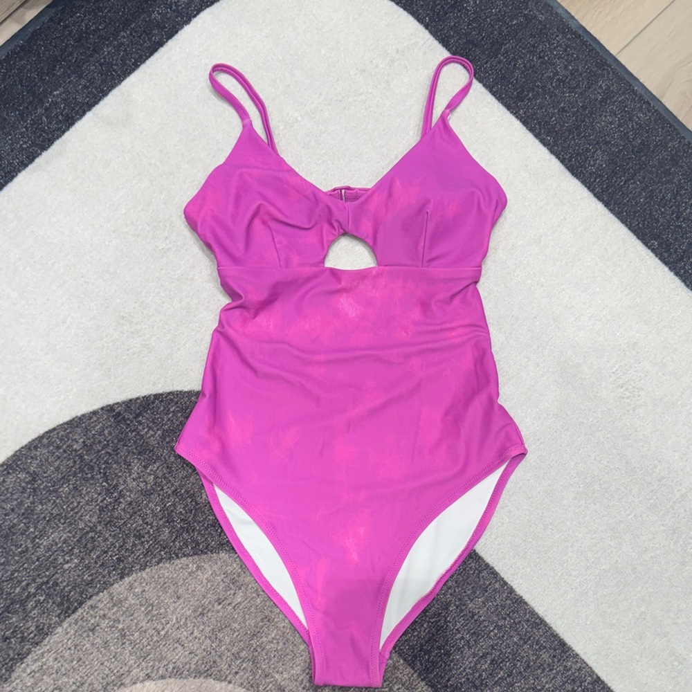 Old Navy Fuchsia One-Piece Swimsuit